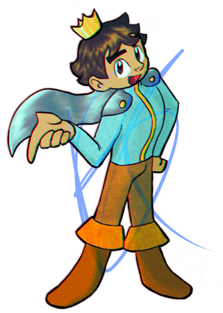 Prince Fluff Gijinka